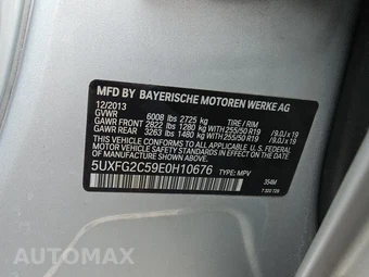 2014 BMW X6 Sports Activity Vehicle xDrive35i - miniatura 17