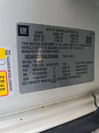 2014 Buick Enclave Premium 1SN – miniatura 15