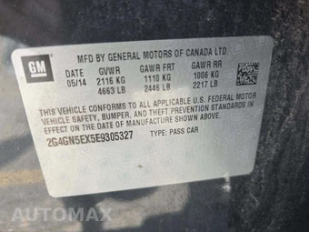 2014 Buick Regal Premium I 1SN – miniatura 5