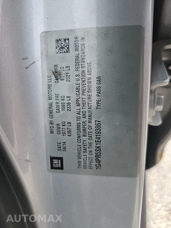 2014 Buick Verano Convenience 1SG – miniatura 14