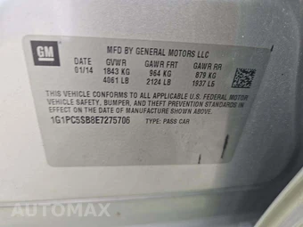2014 Chevrolet Cruze 1LT 1SD – miniatura 5