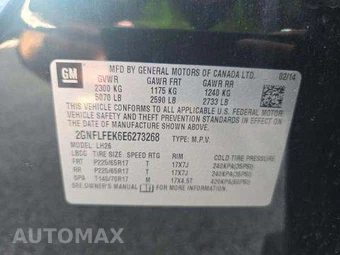2014 Chevrolet Equinox LT 1LT – miniatura 6