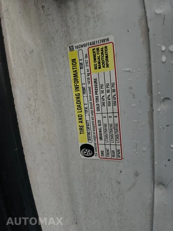 2014 Chevrolet Express 2500 Cargo Van 1WT 135.0" WB – miniatura 13