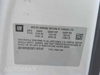 2014 Chevrolet Impala Limited LTZ 1LZ - miniatura 14