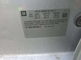 2014 Chevrolet Malibu LS 1LS – miniatura 5