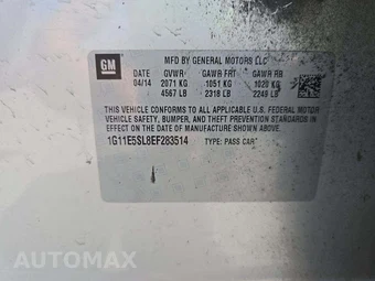 2014 Chevrolet Malibu LT 2LT – miniatura 5