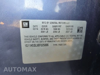 2014 Chevrolet Malibu LTZ 1LZ - miniatura 14