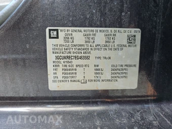 2014 Chevrolet Silverado 1500 LT Crew Cab Short Bed 1LT – miniatura 14