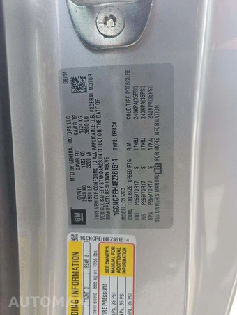 2014 Chevrolet Silverado 1500 WT Regular Cab Medium Bed 1WT – miniatura 2