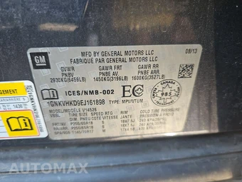 2014 Chevrolet Traverse LT 2LT – miniatura 15