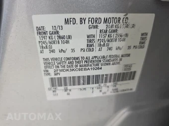 2014 Ford Edge Limited – miniatura 14