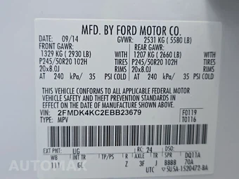 2014 Ford Edge Limited - miniatura 14