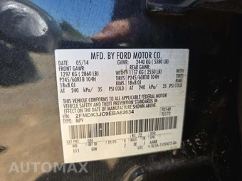 2014 Ford Edge SEL - miniatura 2