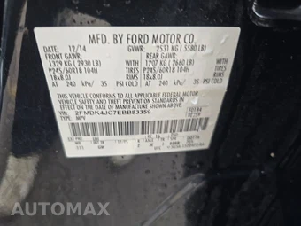 2014 Ford Edge SEL - miniatura 14