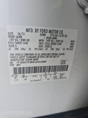 2014 Ford Explorer Limited – miniatura 15