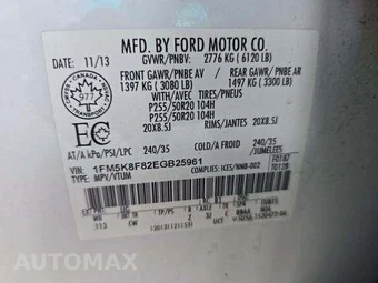 2014 Ford Explorer Limited - miniatura 5