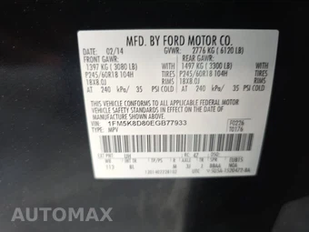 2014 Ford Explorer XLT – miniatura 13
