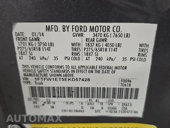 2014 Ford F-150 FX4 Crew Cab Short Bed - miniatura 14
