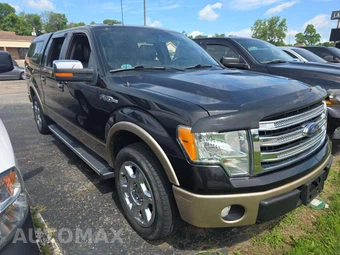 2014 Ford F-150 Lariat Crew Cab Short Bed - miniatura 4