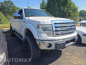 2014 Ford F-150 Lariat Crew Cab Short Bed - miniatura 4