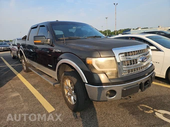 2014 Ford F-150 Lariat Crew Cab Short Bed - miniatura 3