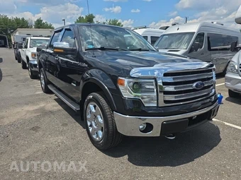 2014 Ford F-150 Lariat Crew Cab Short Bed - miniatura 3