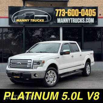 2014 Ford F-150 Platinum Crew Cab Short Bed - car from the USA, Manheim Buy-Now listing at AUTOMAX