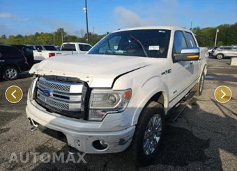 2014 Ford F-150 Platinum Crew Cab Short Bed - car from the USA, Manheim Buy-Now listing at AUTOMAX