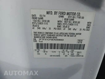 2014 Ford F-150 STX Extended Cab Medium Bed w/Rear Doors - miniatura 15