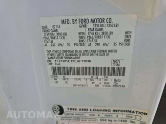 2014 Ford F-150 XL Crew Cab Medium Bed - miniatura 5