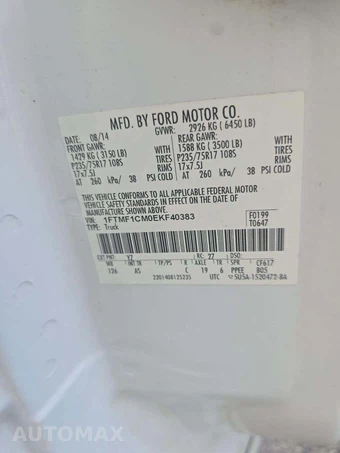 2014 Ford F-150 XL Regular Cab Medium Bed - miniatura 2