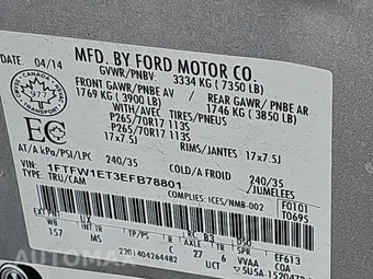 2014 Ford F-150 XLT Crew Cab Medium Bed – miniatura 14