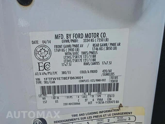 2014 Ford F-150 XLT Crew Cab Medium Bed – miniatura 2
