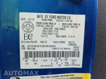 2014 Ford F-150 XLT Crew Cab Medium Bed – miniatura 5