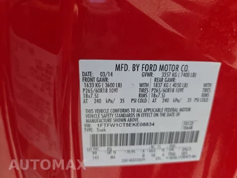 2014 Ford F-150 XLT Crew Cab Short Bed - miniatura 14