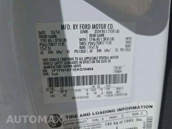 2014 Ford F-150 XLT Crew Cab Short Bed - miniatura 5