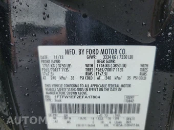 2014 Ford F-150 XLT Crew Cab Short Bed - miniatura 14