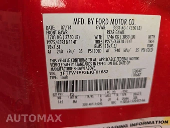 2014 Ford F-150 XLT Crew Cab Short Bed – miniatura 5