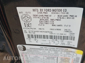 2014 Ford F-150 XLT Crew Cab Short Bed - miniatura 14