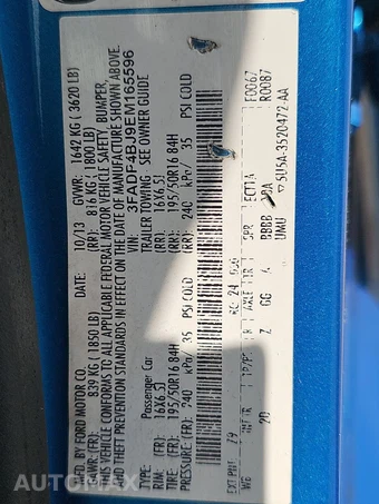 2014 Ford Fiesta SE Sedan – miniatura 14