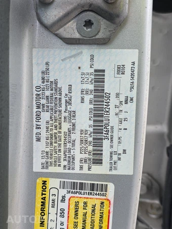 2014 Ford Fusion Hybrid SE - miniatura 14