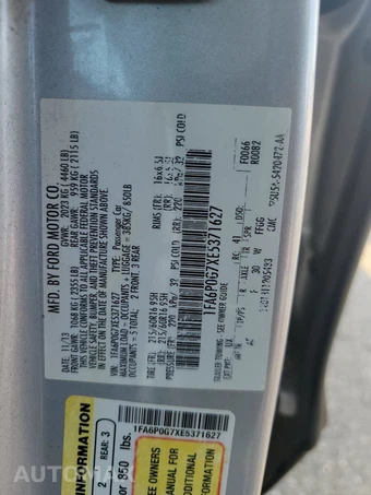 2014 Ford Fusion S – miniatura 14