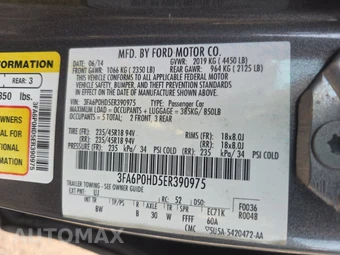 2014 Ford Fusion SE – miniatura 14