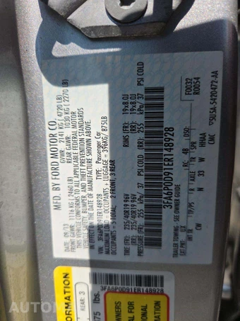 2014 Ford Fusion Titanium - miniatura 5