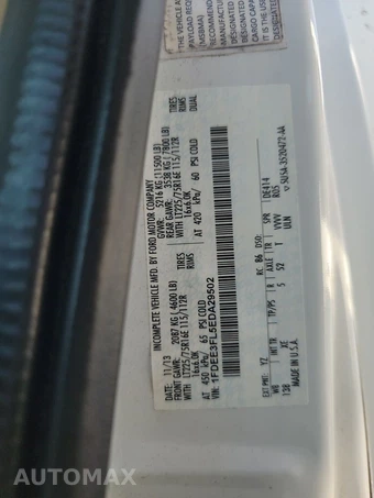 2014 Ford Super Duty E-350 Cutaway DRW - miniatura 15