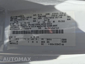 2014 Ford Super Duty E-350 Wagon XLT 138.0" WB - miniatura 15