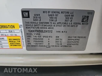 2014 GMC Acadia Denali 5SA – miniatura 15
