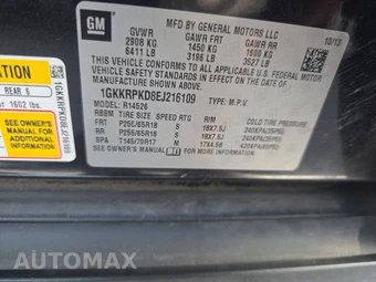 2014 GMC Acadia SLE-2 3SB – miniatura 15