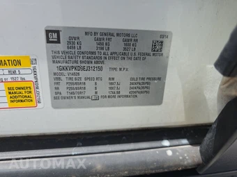 2014 GMC Acadia SLE-2 3SB – miniatura 15