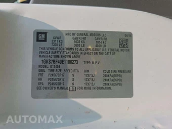 2014 GMC Savana 1500 Passenger Van LS 1LS 135.0" WB - miniatura 5
